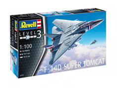 Сборная модель Revell палубный истребитель f 14d super tomcat