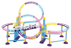 Железная дорога ВИХРЬ длина трека 500 см Shuye RC663