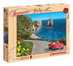 Пазл Clementoni Романтическая Италия. Доминик. Дэвисон Капри 1000 деталей