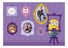 Пазл Clementoni Minions Забавные портреты 104 детали
