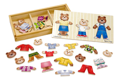 Пазл Переодень семью мишек 45 элем. Melissa and Doug 3770