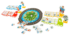 Семейная настольная игра Picn Mix Аркадий Паровозов Поезда