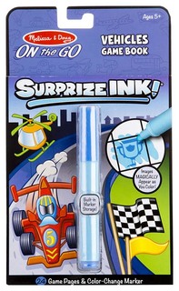 Раскраска Melissa & Doug «Транспорт. Волшебные чернила»