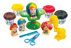 Набор для лепки из пластилина Playgo Парикмахер Play&Go