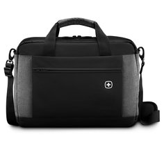 Портфель WENGER Underground 601057 черный/серый 9 л