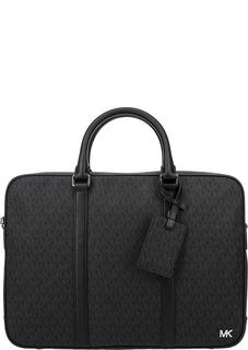 Сумка мужская Michael Kors 33F7MMNA3B 001 black, серый