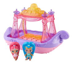 Игрушка для купания Fisher-Price® Shimmer and shine swing & splash genie boat DTK86