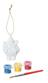 Набор для творчества Bondibon ёлочные украшения на карте пингвин