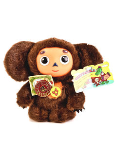 Мягкая игрушка Мульти-Пульти Чебурашка 25 см с пластиковой мордочкой