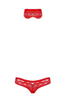 Трусики и маска с бусинами (L-XL) Obsessive