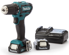 Аккумуляторная безударная дрель-шуруповерт Makita DF333DWYE4