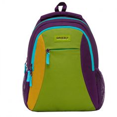Рюкзак Grizzly RD-833-2 фиолетовый 14 л