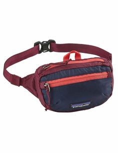 Сумка на пояс Patagonia Lightweight Travel Mini Hip Pack 49446 темно-красная