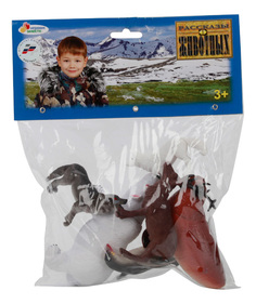 Игровой набор Животные Севера, 6 штук 13 см Играем вместе