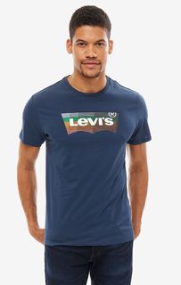 Футболка мужская Levis 2248902110 синяя/разноцветная XXXL Levis®
