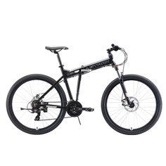 Велосипед Stark19 Cobra 27.2 D чёрный/белый, 20 (H000014106)