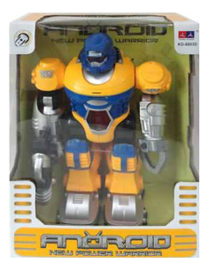 Интерактивный робот Junfa Toys Робот желто-синий