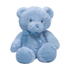 Мягкая игрушка Teddykompaniet Голубой мишка с бантом, 26 см,5346