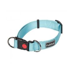 Ошейник для собак RUKKA Bliss Collar 25мм (30-50см) голубой