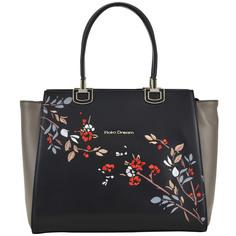 Сумка женская кожаная Fiato Dream 6013 черная