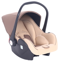 Автокресло-переноска Leader Kids Baby Leader Comfort II 0-13 кг, Brown Коричневый/Бежевый