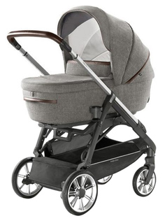 Коляска 2 в 1 Inglesina Aptica System Duo на шасси Aptica Graphite Coffee