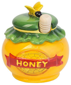 Банка для меда с ложкой Hoff Honey