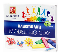 Пластилин ЛУЧ Классика 16 цветов 20С1329-08