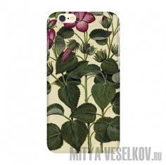 Чехол Mitya Veselkov для Apple iPhone 6 Лиловые цветы IP6.MITYA-262