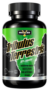 Бустер тестостерона Maxler Tribulus Terrestris 60 капс. натуральный