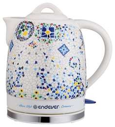 Чайник электрический Endever KR-420C White