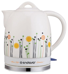 Чайник электрический Endever KR-430C White