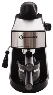 Рожковая кофеварка Eurostek ECM-6811 Silver/Black