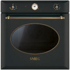 Встраиваемый электрический духовой шкаф Smeg SF855AO Black