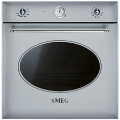 Встраиваемый электрический духовой шкаф Smeg SF855X Silver