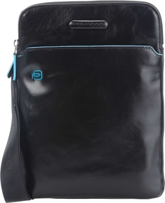 Сумка мужская кожаная Piquadro Blue Square CA3978B2 черная