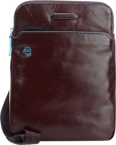 Сумка мужская кожаная Piquadro Blue Square CA3978B2 коричневая