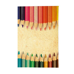 Обложка для паспорта Карандаши Арт, OZAM220 Mitya Veselkov