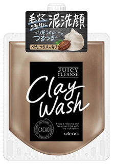 Пенка для умывания Utena Juicy Cleanse уменьшающая жирность кожи на основе глины