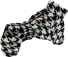 Комбинезон для собак FOR MY DOGS, мужской, черный, серый, FW283-2015 BM 10