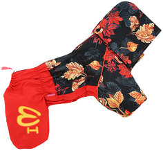 Дождевик для собак FOR MY DOGS, женский, красный, 346SS-2019 F 16