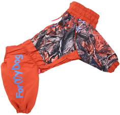 Дождевик для собак FOR MY DOGS, мужской, коричневый, 394SS-2019 M A3