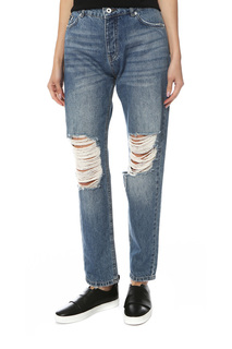 Джинсы женские Superdry синие 25