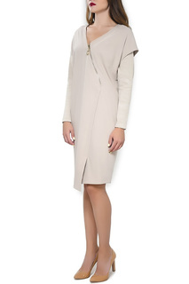 Платье женское Caterina Leman бежевое 40