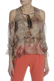 Блуза женская Motivi 2209Q03644 белая 36 IT