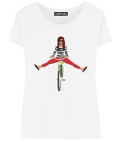 Футболка женская ALEXANDER KONASOV "Happy" белая 2XL