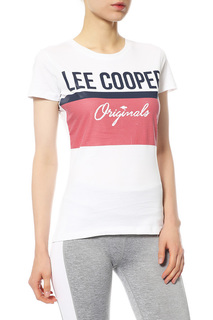 Футболка женская Lee cooper MT4A113714AS2LC/WH черная XL