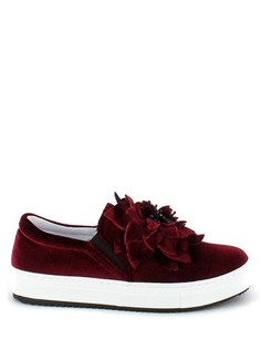 Слипоны женские Just Couture 58492 красные 36 RU