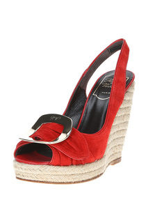 Босоножки женские Roger Vivier RVW17505250NO2 красные 37 RU