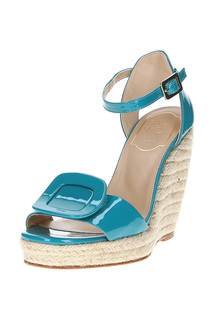 Босоножки женские Roger Vivier RVW17510451D1P черные 40 RU